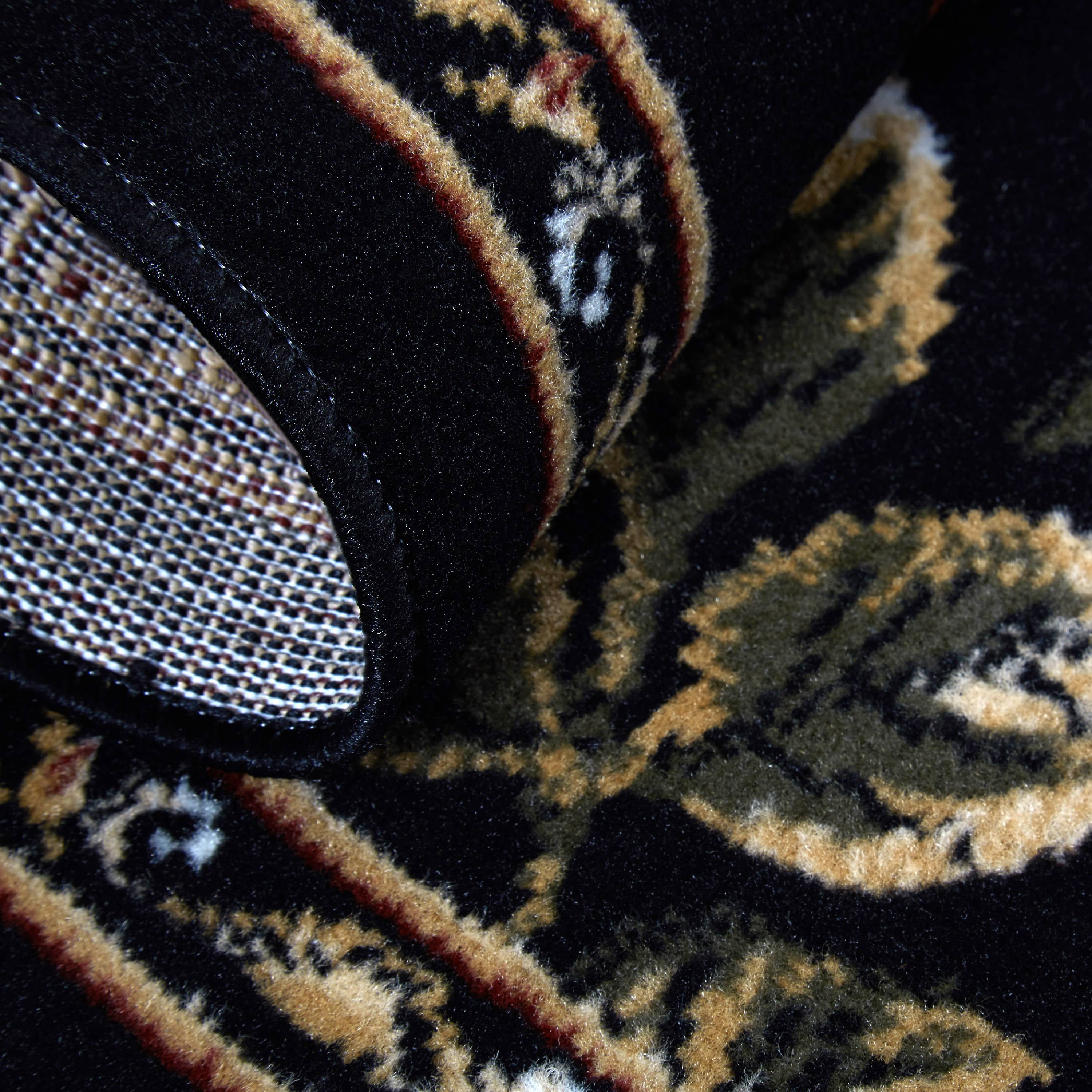 Home Dynamix Area Rugs: Optimum Rug: 11029-450 Black: 1'9"x7'2" Runner