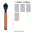 thumbnail image 1 of Multi-Layer Razor Hair Removal Tools Shaver Replacement Parts Classic Shaver Razor Blades, 1 of 5