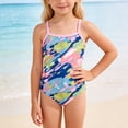 thumbnail image 1 of Swimsuits Pink Bathing Suit One Piece Quick Dry Teen Bathing Suits 3-4 Years, 1 of 4
