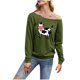 thumbnail image 1 of Tops de mujer Sudadera con estampado de invierno Tops de jersey Fridja FKASFK1716, 1 of 1