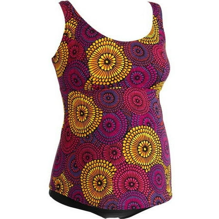 Tessuto Maternity Scoop Neck Tankini Two-Piece Swimsuit