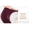 thumbnail image 2 of Qarigey Pantimedias cálidas, mallas de invierno, pantalones térmicos, ropa para exteriores, mallas femeninas, dulce regalo, suministros Prendas para la parte inferior del cuerpo Café, 2 of 6
