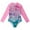 P, variant on Xmarks Baby Kids Girls Long Sleeve Rashguard Swimsuit Zip Up One Piece Swimwear 1-12 Years Girls UPF 50 Sun Protection Bodysuit Swimsuit Quick-Dry Swimwear