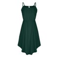 thumbnail image 3 of Yuzhih Womens Summer Dresses Casual Elegant Sleeveless Flowy Mini Dresses 2024 Fashion Pleated Beach Sundress, 3 of 5