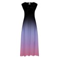 thumbnail image 3 of Vestido de tirantes de camisola sólida de manga corta con estilo de verano para mujer OAVQHLG3B Store lin121212, 3 of 4
