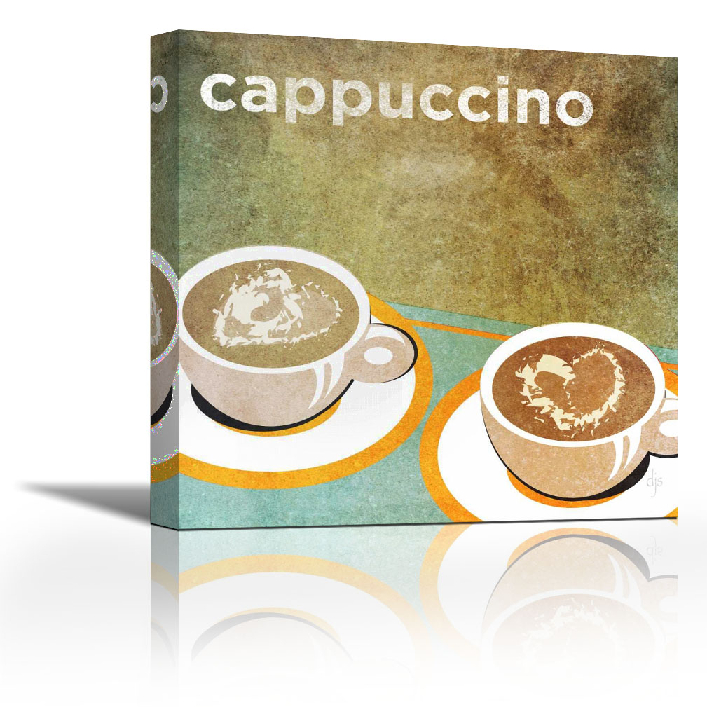 Global Gallery Cappuccino Giclee Stretched Canvas Artwork 18 x 24