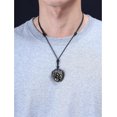 thumbnail image 2 of shiyou-Protection Amulette Pixiu Pi Yao Pendentif Collier en Obsidienne Dorée, 2 of 4