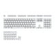 thumbnail image 1 of 132 teclas 61/62/64/68/75 para accesorios de repuesto de teclado mecánico Tecla blanca, 1 of 8