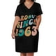 thumbnail image 3 of Groovy Since 1963 61th Birthday Retro Groovy Birthday Loose Pocket Dress luxury woman party dress dresses women summer 2025, 3 of 7