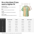thumbnail image 5 of Gukieu St. Patrick's day argyle Print Men's Short-sleeved Shirts, Button-down Pocket Shirts, T-shirts, Beach Vacation Travel Summer Clothing-Medium, 5 of 5