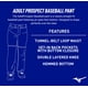 thumbnail image 4 of Pantalones de béisbol Mizuno Prospect Grey Small, 4 of 5