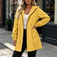 thumbnail image 5 of yillto Plus Size Jackets for Women Windbreaker Jacket Waterproof Windproof Outdoor Hiking Windbreakers, 5 of 7