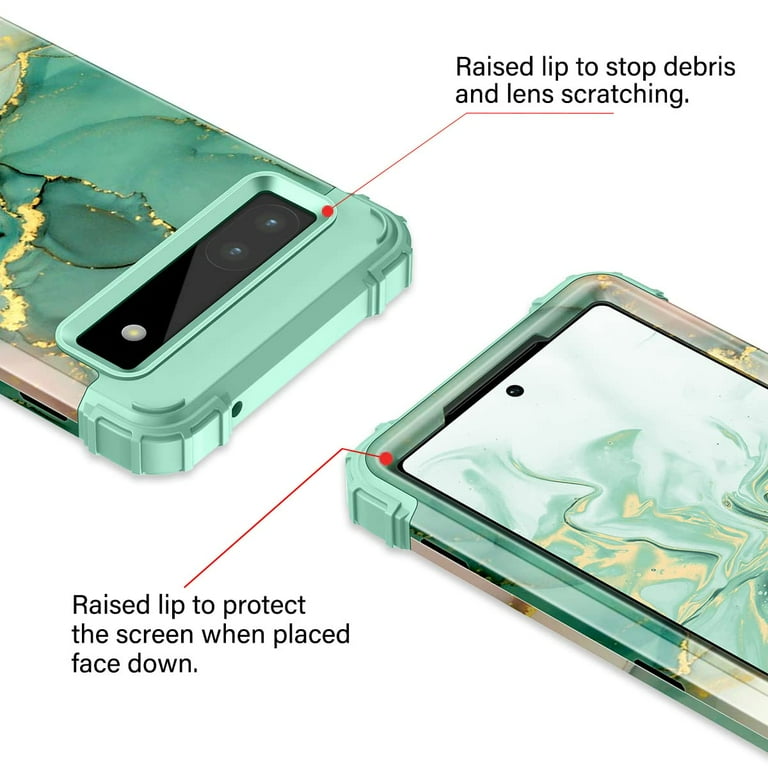 Casetego for Google Pixel 6A Case,Heavy Duty Shockproof Protection