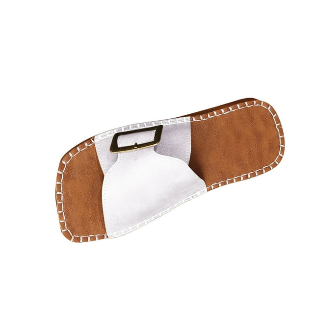 Chaussons Plats Décontractés et à la Mode pour Femmes Été Couleur Unie Blanc Taille 7.5