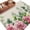 Beige, variant on Spring Pink Roses Area Rugs 5'x7', Small Throw Rugs for Laundry Room Playroom, Pastoral Eucalyptus Leaves Rustic Burlap Indoor Outdoor Rug Non-Slip Low Pile Carpet Runner Reversible Floor Mats