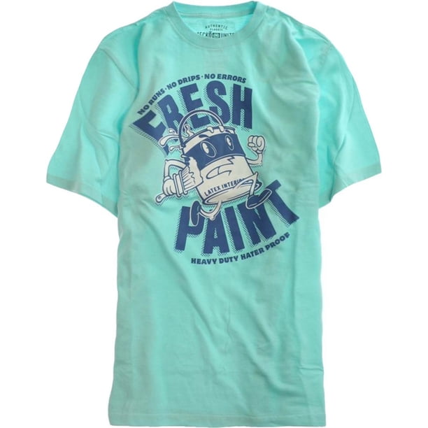 Ecko Unltd. Camiseta gráfica Fresh Paint para hombre, verde, extragrande