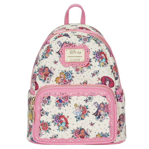 Bandolera Loungefly con tatuaje de princesa Disney para mujer