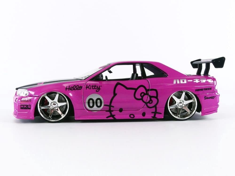 Jada Toys 1/24 Nissan Skyline GT-R BNR34 Diecast Model Car