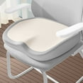 thumbnail image 4 of Ergonomic Memory Foam Seat Cushion with Tailbone Support for Chair Car and Desk Use, 4 of 7