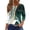 621#Green, variant on Women Soft Crew Neck 3/4 Sleeve Pullover Tunics Loose Cute Basic Tees 2026 Summer Business Casual Work Blouses Gray 3XL