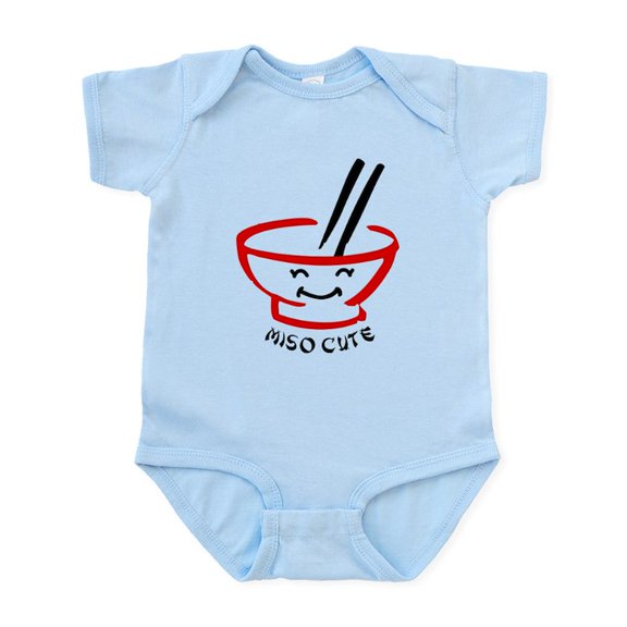 CafePress - Miso Cute Baby Light Bodysuit - Baby Light Bodysuit, Size Newborn - 24 Months