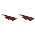 thumbnail image 1 of Piezas Guitarra PVC 3 Protectores Púa para LP (concha Tortuga) Rojo, 1 of 6