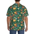 thumbnail image 3 of Kdxio Men'S Hawaiian Shirt For Men Short Sleeve Shirt Merry Christmas Summer Casual Holiday Beach Button Down T-Shirts, 3 of 5