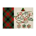thumbnail image 2 of Anhility Winter Christmas Tree Placemats Christmas Thick Soft and Shrink-proof Table Mats for Home Washable Placemats Decoration for Kitchen Dining Room Party Kitchen Dining, 13"x17.71", 2 of 6