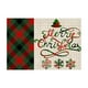 thumbnail image 1 of Paquete de 1 mantel individual navideño de estilo occidental, antideslizante, impermeable, resistente a la grasa y al calor, de 45 x 33 cm, para decoración de JASKFLY, 1 of 8