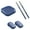 darkblueb, variant on MesaSe Electronic Virtual Air Drum with Drumsticks Portable Smart Electronic Drum Set Gift for Adults Kids Beginners (Enjoy Dark Blue)