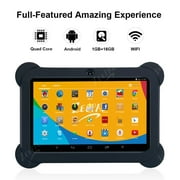 7inch Zeepad KIDS Quad Core Cortex A7 Android 4.4 KitKat Capacitive Touch Screen 16GB Dual Camera WIFI Bluetooth Tablet-Black