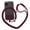 Dark Red, variant on Universal Neck Phone Lanyard Tether Lasso Patch with Comfortable Lanyard Strap Universal for Any Cell Phone Smartphones