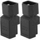 thumbnail image 5 of Adaptador de enchufe de alimentación, para lámpara, altavoz, pantalla, impresora, cámara, 10 A, 125 V, IEC320 C14 macho a Nema 5 15R hembra, 5 of 6