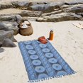 thumbnail image 6 of Bohohavn Boho Paisley Sarong Bathing Suit Cover Up for Women - 100% Rayon Beach Wrap Pareo, Bikini Coverup Skirt, Tied Tassel Edges, Lightweight, Handmade in Thailand, 6 of 6