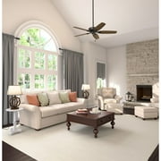 Hunter - Builder Indoor Ceiling Fan, 52-inch, New Bronze, Traditional-style, 3-speed WhisperWind Motor, 53242, for living rooms, bedrooms, home offices, kitchens