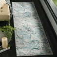 thumbnail image 2 of SAFAVIEH Skyler Joisse Distressed Runner Rug, Blue/Ivory, 2' x 22', 2 of 8