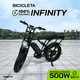thumbnail image 2 of Bicicleta Eléctrica Infinity 48V 15Ah Negra, 2 of 10