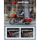 thumbnail image 2 of Amazicha Palanca de cambios cromada compatible con Harley Softail Dyna Street Glide Touring Road King 1980-2024, 2 of 7