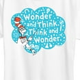 thumbnail image 3 of Cat in the Hat - Wonder And Think - Women's Short Sleeve Graphic T-Shirt, 3 of 5