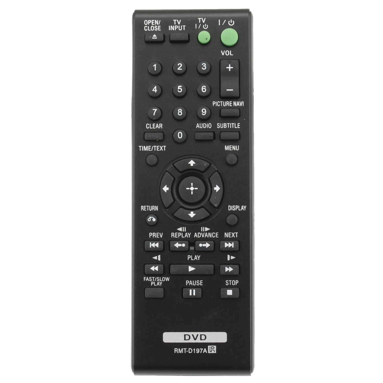 New RMT-D187A Remote Control for Sony DVD Player DVP-SR200P DVP-SR500H  DVPSR200P DVPSR500H - Walmart.com