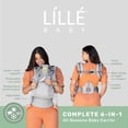 thumbnail image 4 of LÍLLÉbaby Portabebés ergonómico 6 en 1 Complete All Seasons para bebés y niños pequeños con soporte lumbar (7-45 libras), uso de bebé de 360 ​​grados y múltiples posiciones, orientado hacia adentro y, 4 of 5