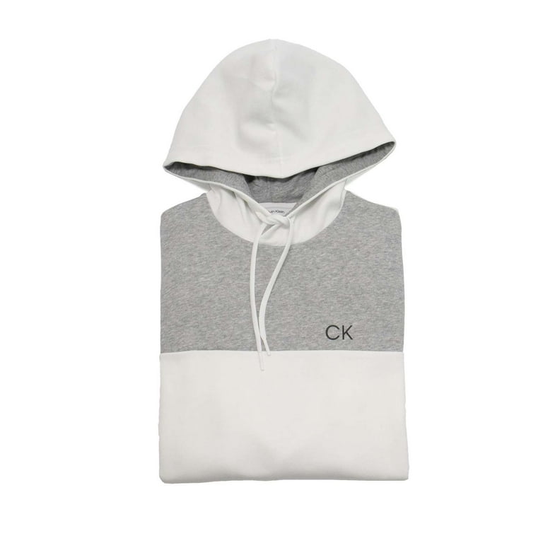 Calvin Klein Men's Long Sleeve Colorblock Pullover Hoodie