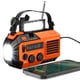 thumbnail image 1 of FosPower Radio meteorológica de emergencia (modelo A6) NOAA/AM/FM con banco de energía portátil de 19240 mWh, carga USB/solar/manivela, funciona con pilas, alarma SOS y linterna para emergencias en in, 1 of 5