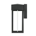 thumbnail image 6 of Globe Electric Integrated LED Matte Black Outdoor Indoor Wall Sconce, 6 of 7