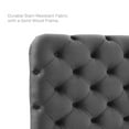 thumbnail image 6 of Modway Lizzy Tufted Full/Queen Performance Velvet Headboard in Charcoal, 6 of 9