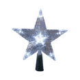 thumbnail image 2 of Christmas Tree Topper with LED Lights, Five-Pointed Star Plug-In Tree Topper for Xmas and New Year, Lighted Holiday Decoration LED Christmas Tree Topper Lighted Tree Star White, 2 of 7