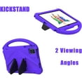 thumbnail image 4 of Kids Case for 2025 Tab 2 10.1", Children Friendly EVA Foam Protective Stand Handle Cover for T-Mobile Tab 2 10.1 Inch Tablet - Purple, 4 of 14