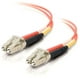 1M LC-LC 62.5/125 OM1 Câble Fibre Optique Duplex PVC Multimode - Orange – image 2 sur 6