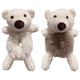 thumbnail image 2 of 2x Hair Ties Cute Bear Cintas de Algodón Esponjosas para Mujeres Y Niñas Té de Mlik beige Yuyangstore Cintas para el pelo, 2 of 7