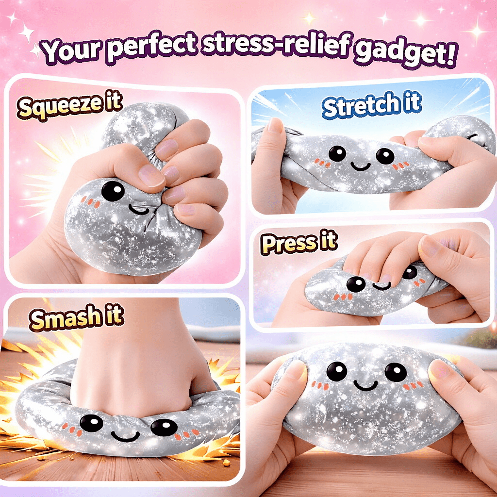 Glitter Dumpling Squishy Box Bulk,4Inch Surprise Dumpling Squishy Stress Ball,Squishy Bun,Random 14 Colors 1Pcs  Mystery Gift Box for Adult Classroom Prizes Party Favor (Random-1pcs)